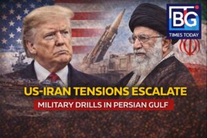 US Iran Tensions Rise Amid Military Drills in the Persian Gulf