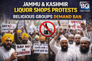 Protests Erupt in Jammu & Kashmir Against Liquor Shops; Religious Groups Demand Ban