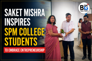 Saket Mishra Urges SPM College Students to Explore Entrepreneurship and Startups