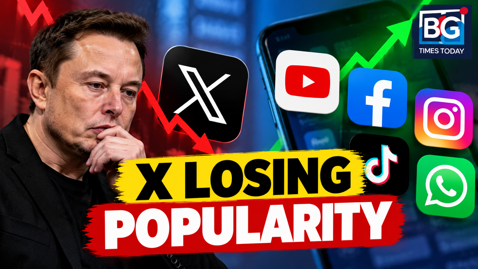 X popularity